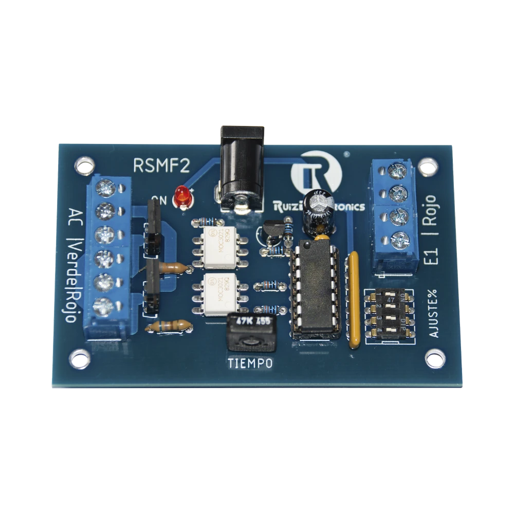 TARJETA DE CONTROL PARA SEMÁFOROS TIPO ADUANA CON OPCIÓN SIEMPRE ROJO-Acceso-RUIZ ELECTRONICS-Bsai Seguridad & Controles