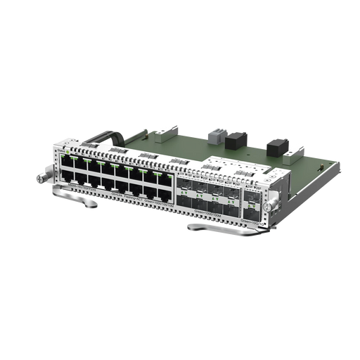 TARJETA DE RED CON 16 PUERTOS RJ45 1GB, 8 PUERTOS SFP 1GB Y 2 PUERTOS SFP+ 10GB PARA CHASIS RG-NBS6002-Networking-RUIJIE-M6000-16GT8SFP2XS-Bsai Seguridad & Controles