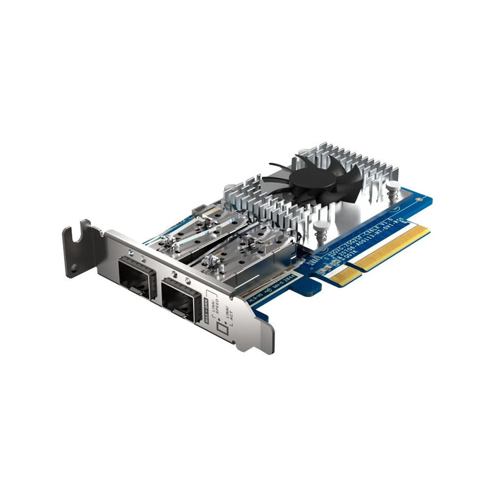 TARJETA DE RED QNAP QXG-25G2SF-CX6 DUAL-PORT SFP28 25GBE NETWORK EXPANSION CARD; LOW-PROFILE FORM FACTOR; PCIE GEN4 X8-Servidores NAS / STORAGE-QNAP-QXG-25G2SF-CX6-Bsai Seguridad & Controles