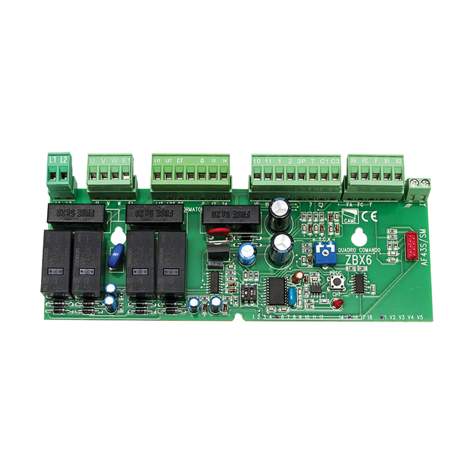 TARJETA DE REFACCIÓN PARA MOTORES CAME CON TABLILLA ZBX6-Acceso Vehicular-CAME-Bsai Seguridad & Controles