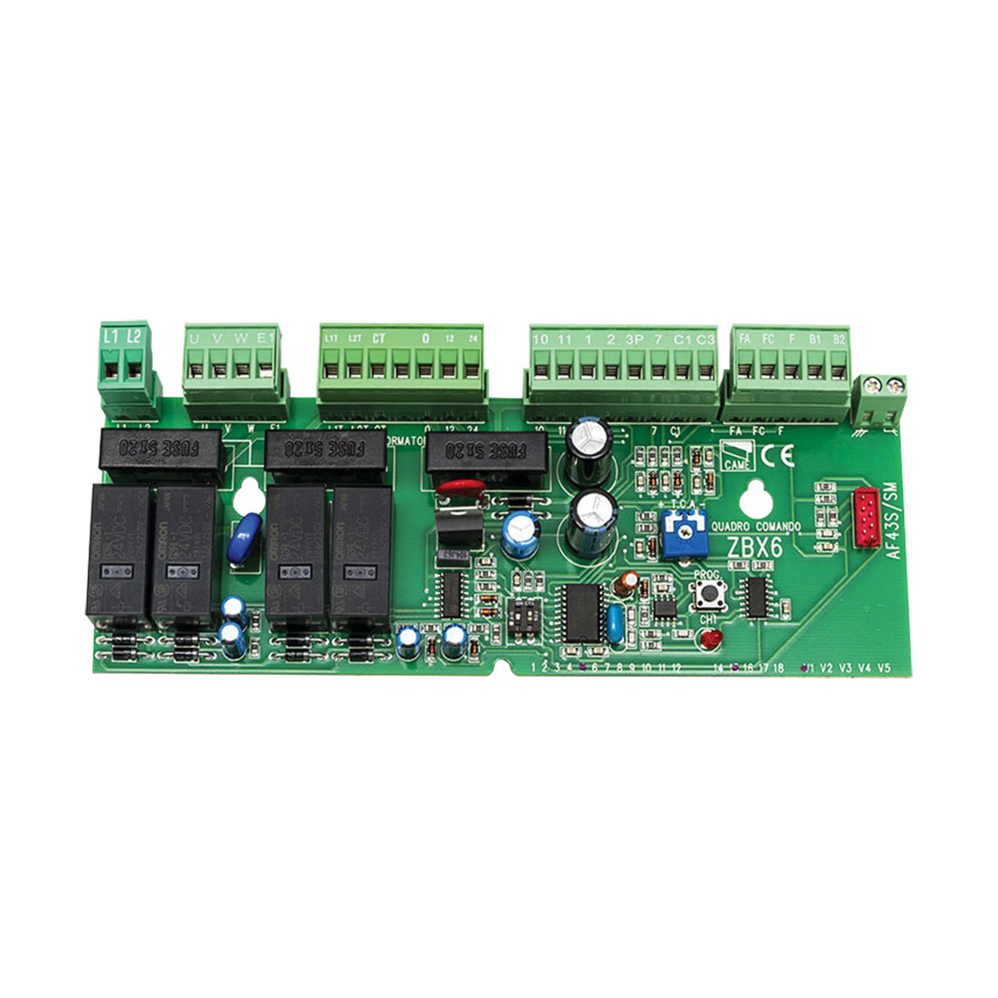 TARJETA DE REFACCIÓN PARA MOTORES CAME CON TABLILLA ZBX6-Acceso Vehicular-CAME-Bsai Seguridad & Controles