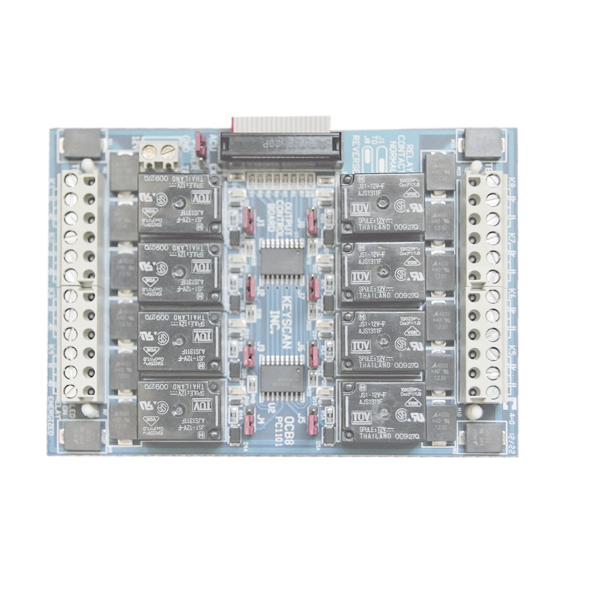 TARJETA DE RELEVADOR DE 8 SALIDAS KEYSCAN-Paneles de Control de Acceso-KEYSCAN-DORMAKABA-Bsai Seguridad & Controles
