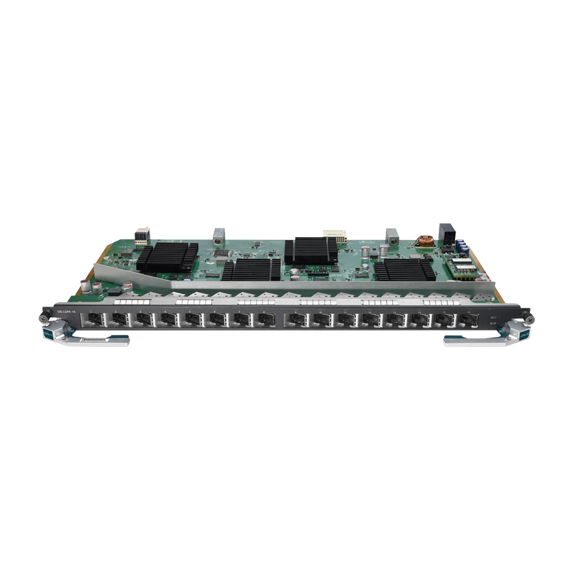 TARJETA DE SERVICIO 16 PUERTOS GPON PARA OLT DSP8000X2 / SPLITEO DE 1:128 / CONEXIÓN DE HASTA 2048 CLIENTES / DISTANCIAS DE HASTA 20 KM / INTERCAMBIO EN CALIENTE-Redes FTTH/PON-TP-LINK-Bsai Seguridad & Controles