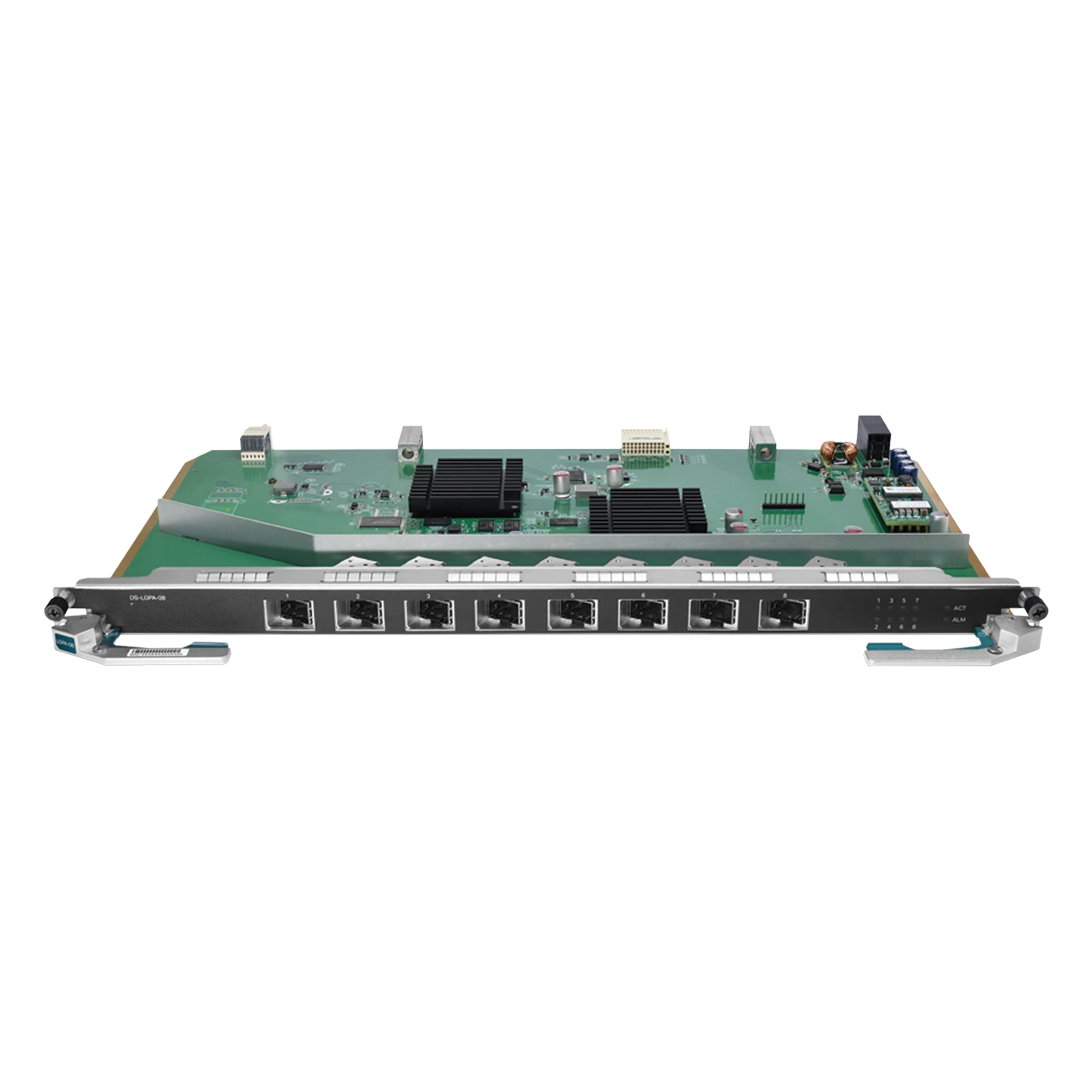 TARJETA DE SERVICIO 8 PUERTOS GPON PARA OLT DSP8000X2 / SPLITEO DE 1:128 / CONEXIÓN DE HASTA 1024 CLIENTES / DISTANCIAS DE HASTA 20 KM / INTERCAMBIO EN CALIENTE-Redes FTTH/PON-TP-LINK-Bsai Seguridad & Controles