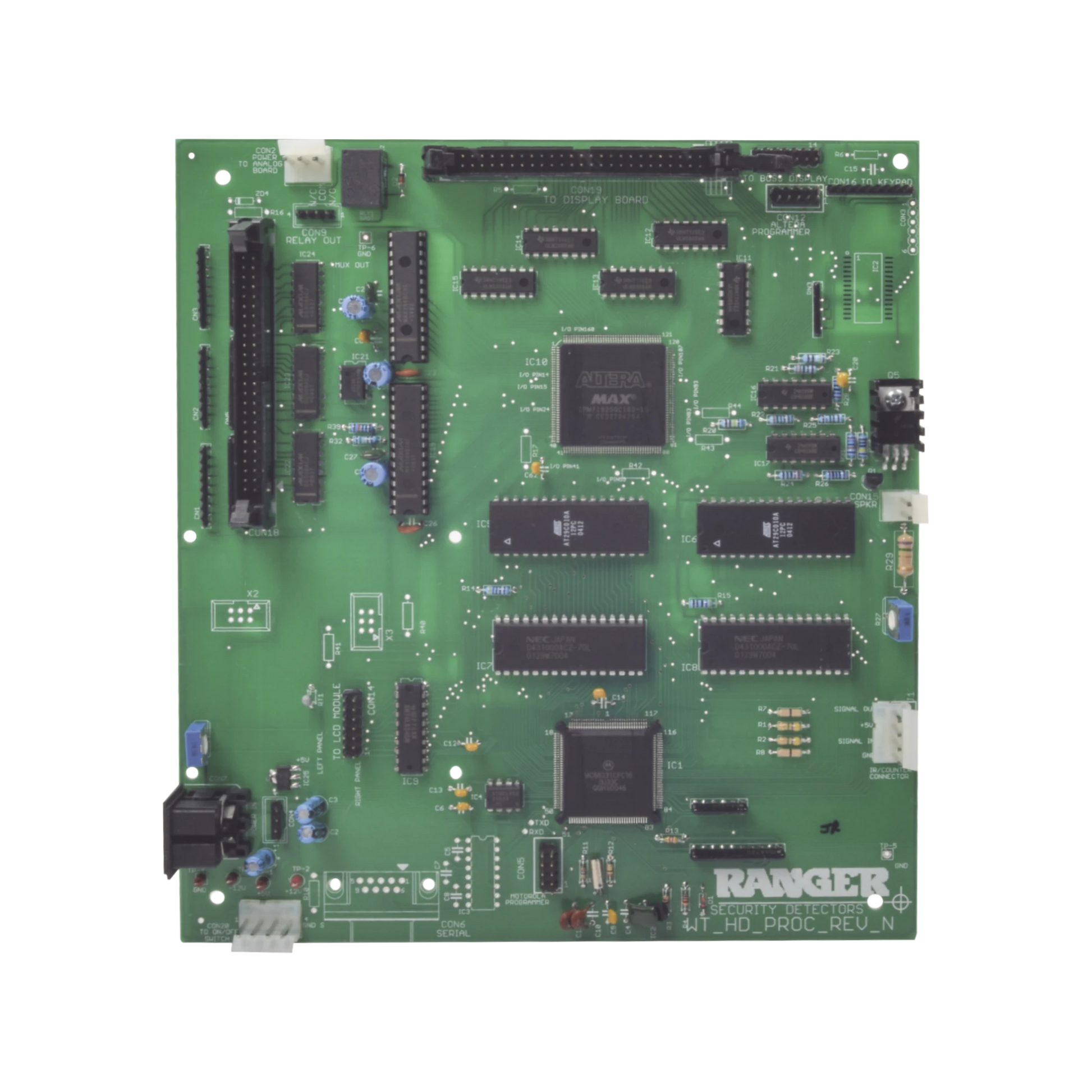 TARJETA DIGITAL PARA PUERTA DETECTORA DE METALES INTELL218Z-Refacciones Controles de Acceso-RANGER SECURITY DETECTORS-Bsai Seguridad & Controles