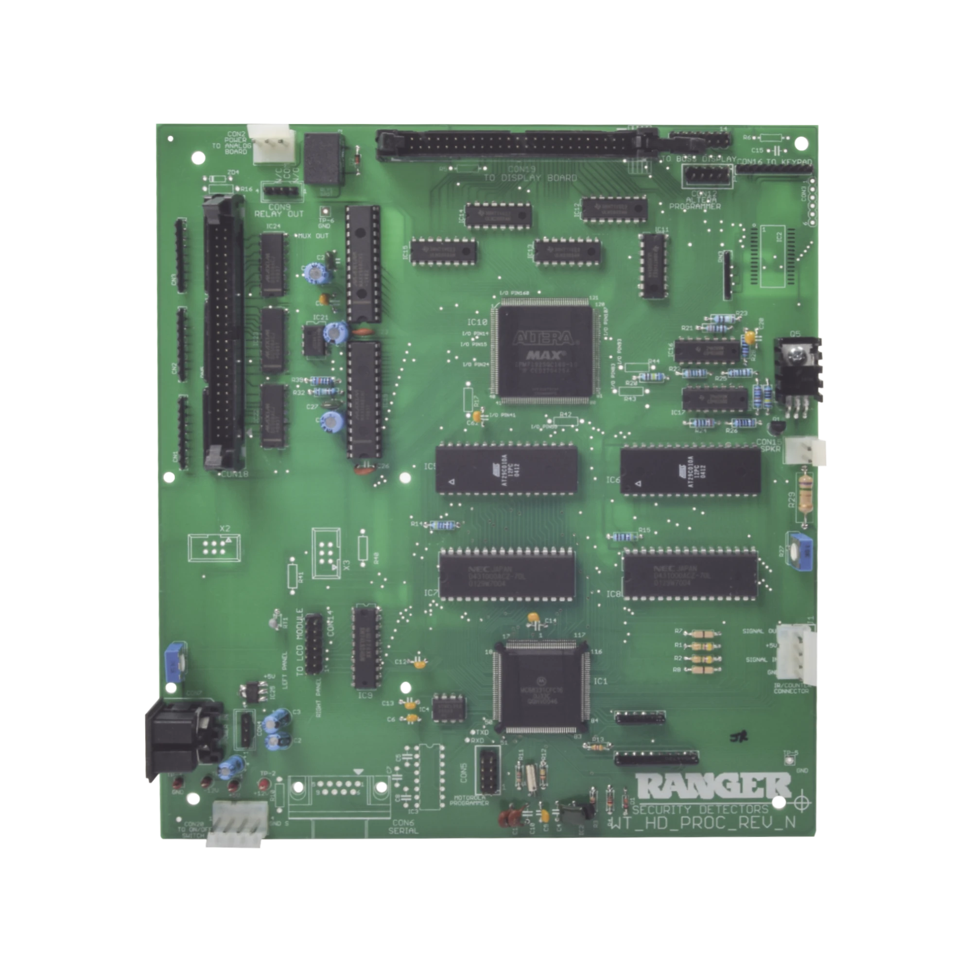 TARJETA DIGITAL PARA PUERTA DETECTORA DE METALES INTELL218Z-Refacciones Controles de Acceso-RANGER SECURITY DETECTORS-Bsai Seguridad & Controles