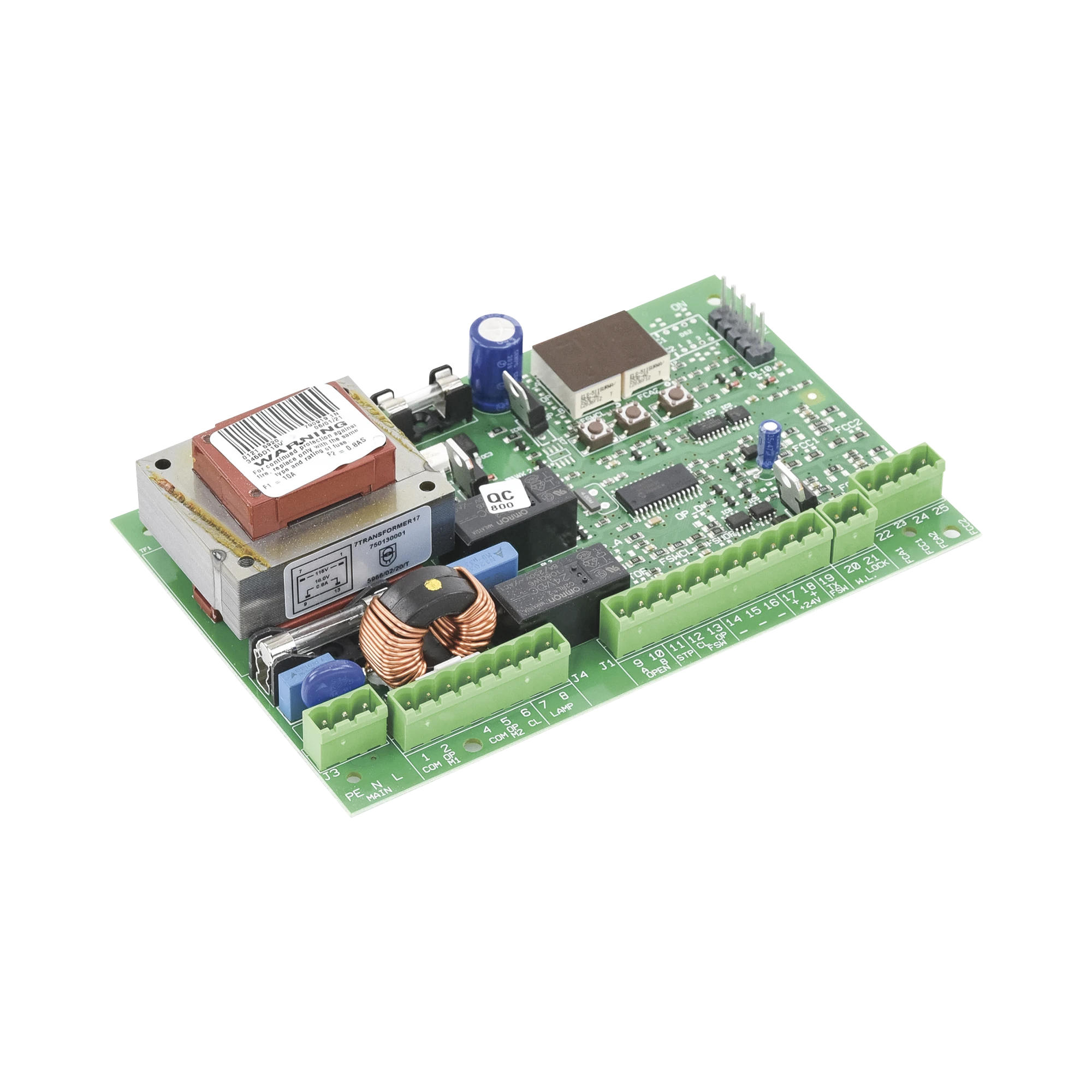 TARJETA ELECTRONICA FAAC 455D PARA OPERADORES ABATIBLES-Acceso Vehicular-FAAC-Bsai Seguridad & Controles