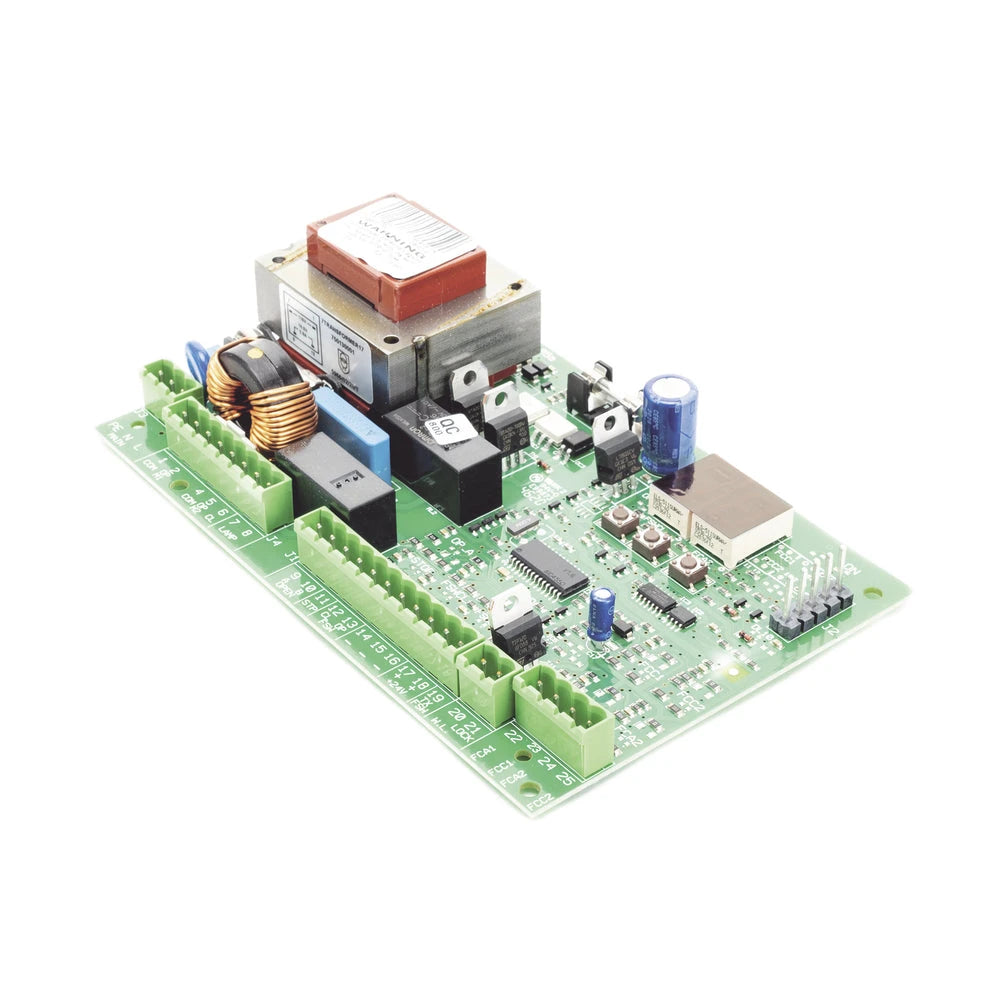 TARJETA ELECTRONICA FAAC 455D PARA OPERADORES ABATIBLES-Acceso Vehicular-FAAC-Bsai Seguridad & Controles