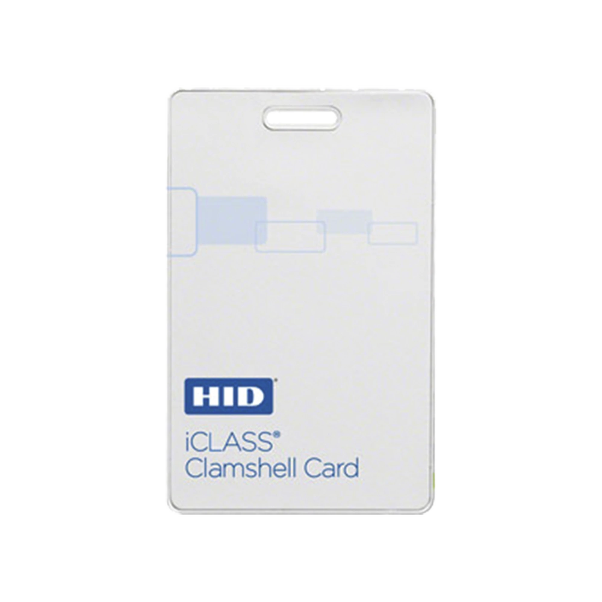 TARJETA ICLASS CLAMSHELL (GRUESA) / 2 K MEMORIA / PROGRAMADA A 26 BITS ALEATORIAMENTE/ GARANTÍA DE POR VIDA-Lectoras y Tarjetas-HID-Bsai Seguridad & Controles