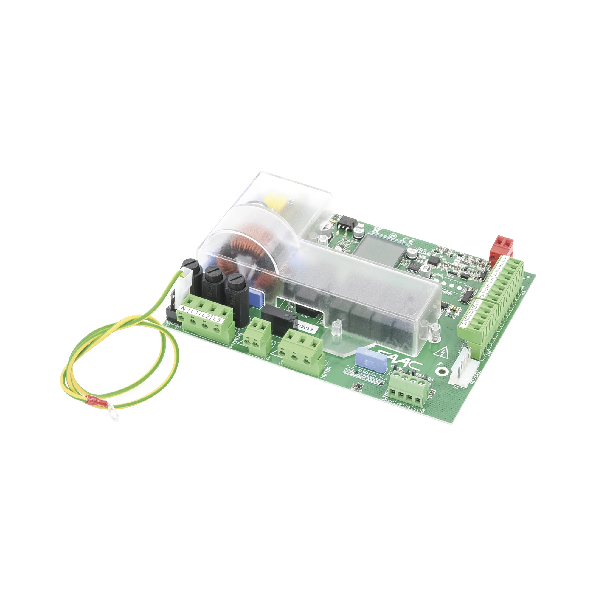 TARJETA PLATINE E844 3PH PARA OPERADOR FAAC 844 TRIFÁSICO Y FAAC 884 MC-Acceso Vehicular-FAAC-Bsai Seguridad & Controles