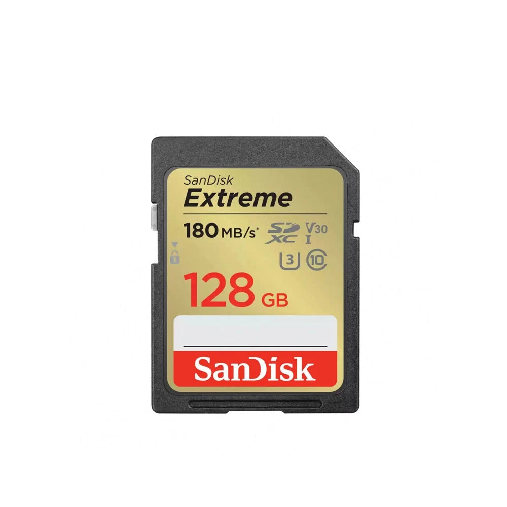 TARJETA SD SANDISK SDSDXVA-128G-GNCIN EXTREME 128GB PARA DVRS MOVILES-Memorias SD y MicroSD-WESTERN DIGITAL-Bsai Seguridad & Controles