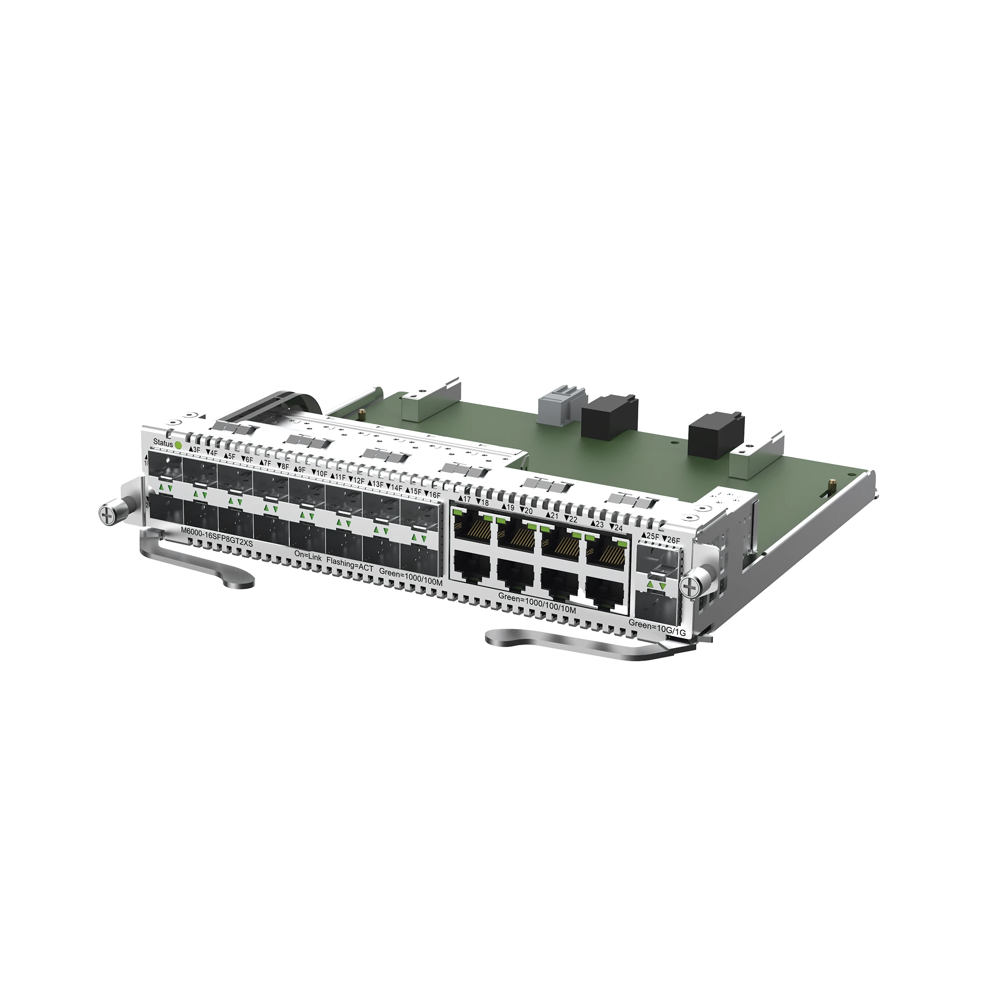 TARJETA SWITCH DE 16 PUERTOS SFP Y 8 RJ45 GIGABIT PARA RG-NBS6002-Networking-RUIJIE-Bsai Seguridad & Controles