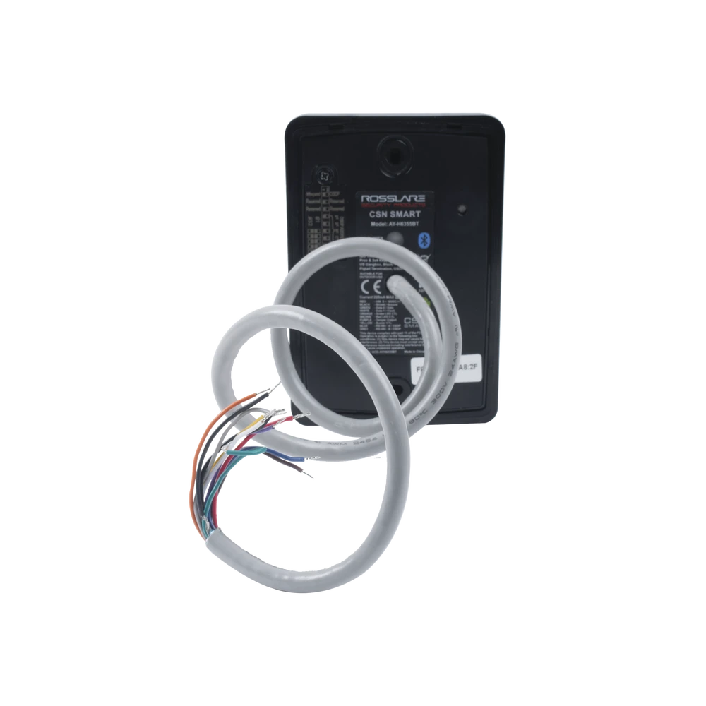 LECTOR D/TARJETAS MUTIFORMATOS, MIFARE NFC-ID, BLUETOOTH (BLE-ID) CON TECLADO-Controles de Acceso-ROSSLARE SECURITY PRODUCTS-Bsai Seguridad & Controles