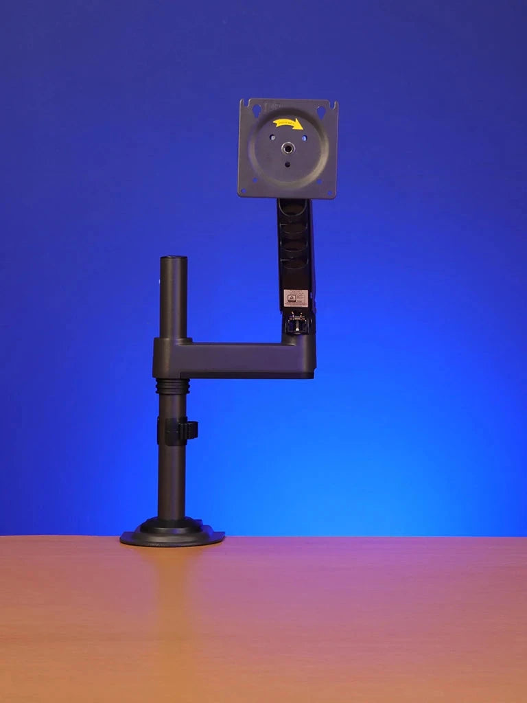 TCE H100 - SOPORTE DE ESCRITORIO PARA PANTALLAS DE 22 A 35" , CARGA MÁXIMA 9 KG , VESA 75X75MM / 100X100MM , AJUSTE INCLINACIÓN Y ROTACIÓN-Soportes y Bases-OEM-OEM0530005-Bsai Seguridad & Controles