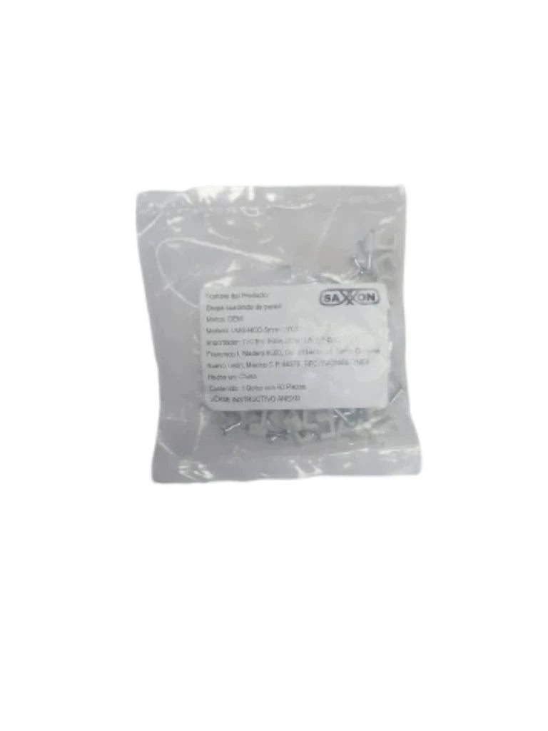 TCE LMG-NCC-5MM-GYQ50 - GRAPA CUADRADA DE PARED / MEDIDA INTERNA 5 MM / ALTURA 6 MM / COLOR GRIS / BOLSA DE 50 PIEZAS#GRAPA-Organización y fijación de cables-OEM-OEM1650015-Bsai Seguridad & Controles