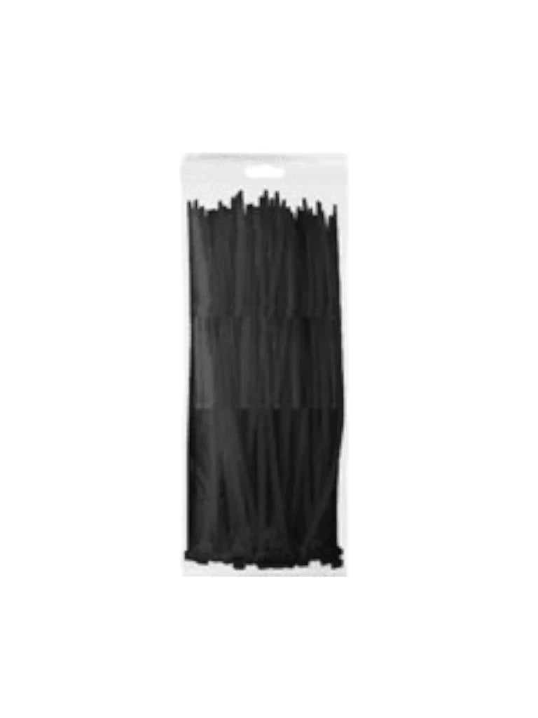 TCE LMG-SZS3X100N - CINCHO DE NYLON COLOR NEGRO, BOLSA CON 100 PIEZAS, MEDIDA 2.5MM ANCHO X 100MM LARGO, CERTIFICACIÓN UL 94V-2-Organización y fijación de cables-OEM-OEM1650020-Bsai Seguridad & Controles