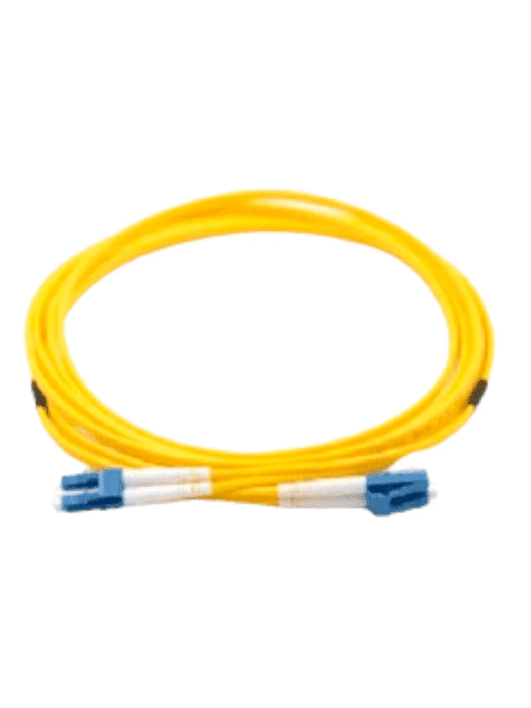 TCE - LMN-FO-LCU-LCU-02 - JUMPER LC-LC MONOMODO / UPC / DUPLEX 2 MM / 2 METROS / AMARILLO #FO-Jumper / Latiguillo-OEM-OEM5320001-Bsai Seguridad & Controles