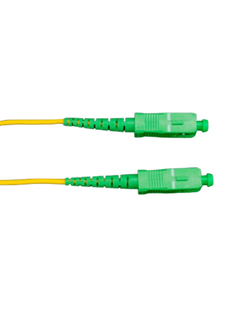 TCE - LMN-FO-SCA-SCA-02 - JUMPER SC-SC MONOMODO / APC / SIMPLEX 2 MM / 2 METROS / AMARILLO #FO-Jumper / Latiguillo-OEM-OEM5320007-Bsai Seguridad & Controles