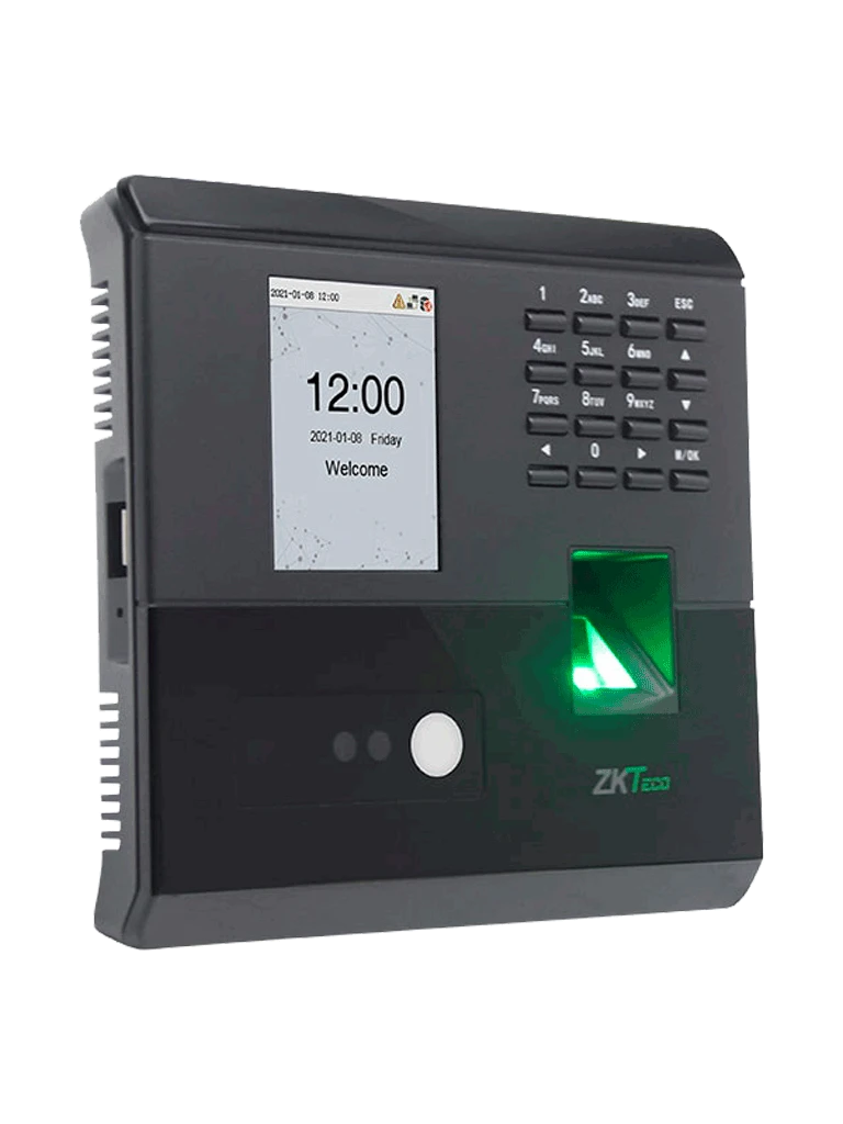 ZKTECO MB10VL- CONTROL DE ASISTENCIA Y ACCESO SIMPLE / 500 HUELLAS / 100 ROSTROS LUZ VISIBLE / 50000 EVENTOS / TCPIP #LICENCIABT #FAVORITOS-Facial-ZKTECO-Bsai Seguridad & Controles