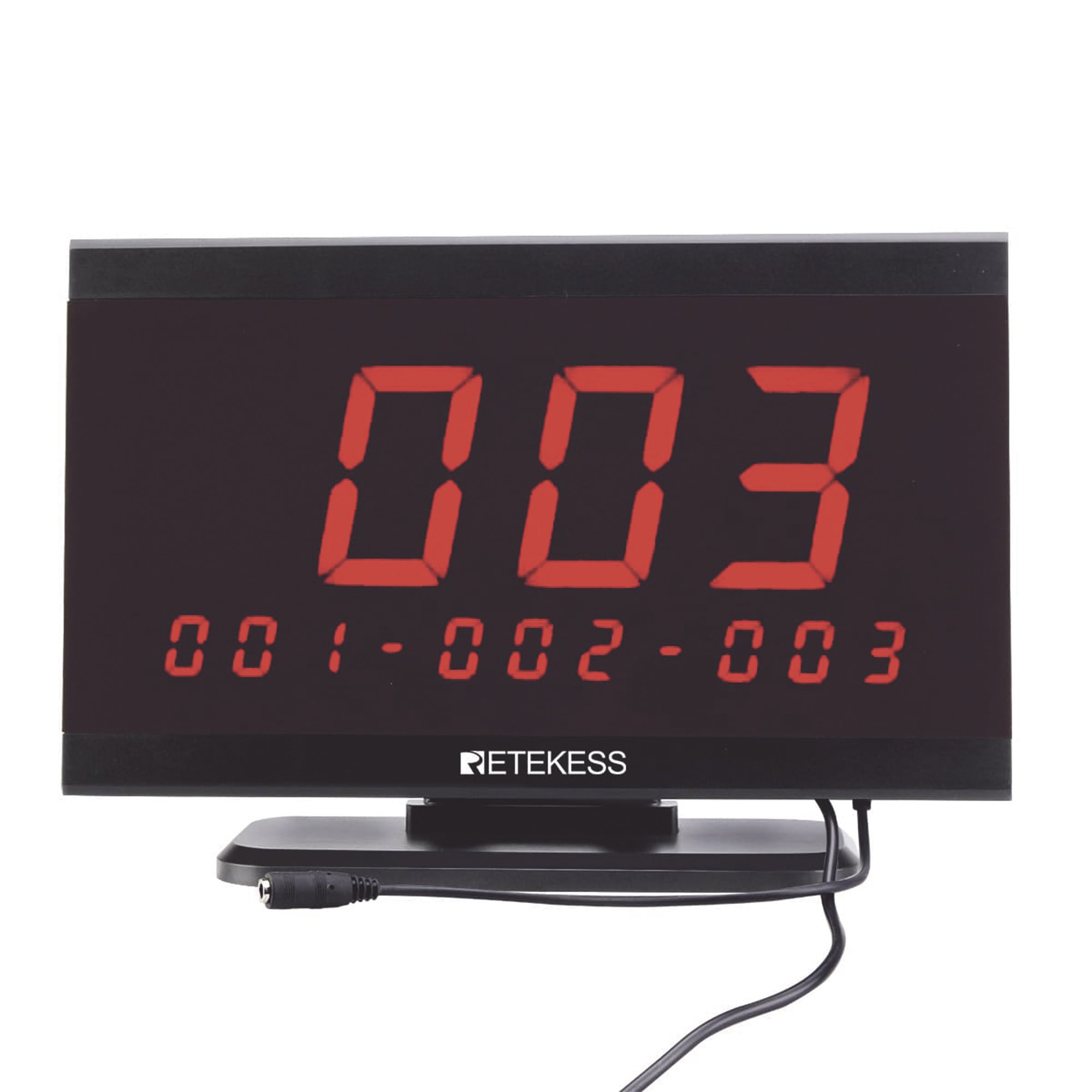 PANTALLA RECEPTORA INALAMBRICA PARA SISTEMA DE LLAMADA DE ASISTENCIA