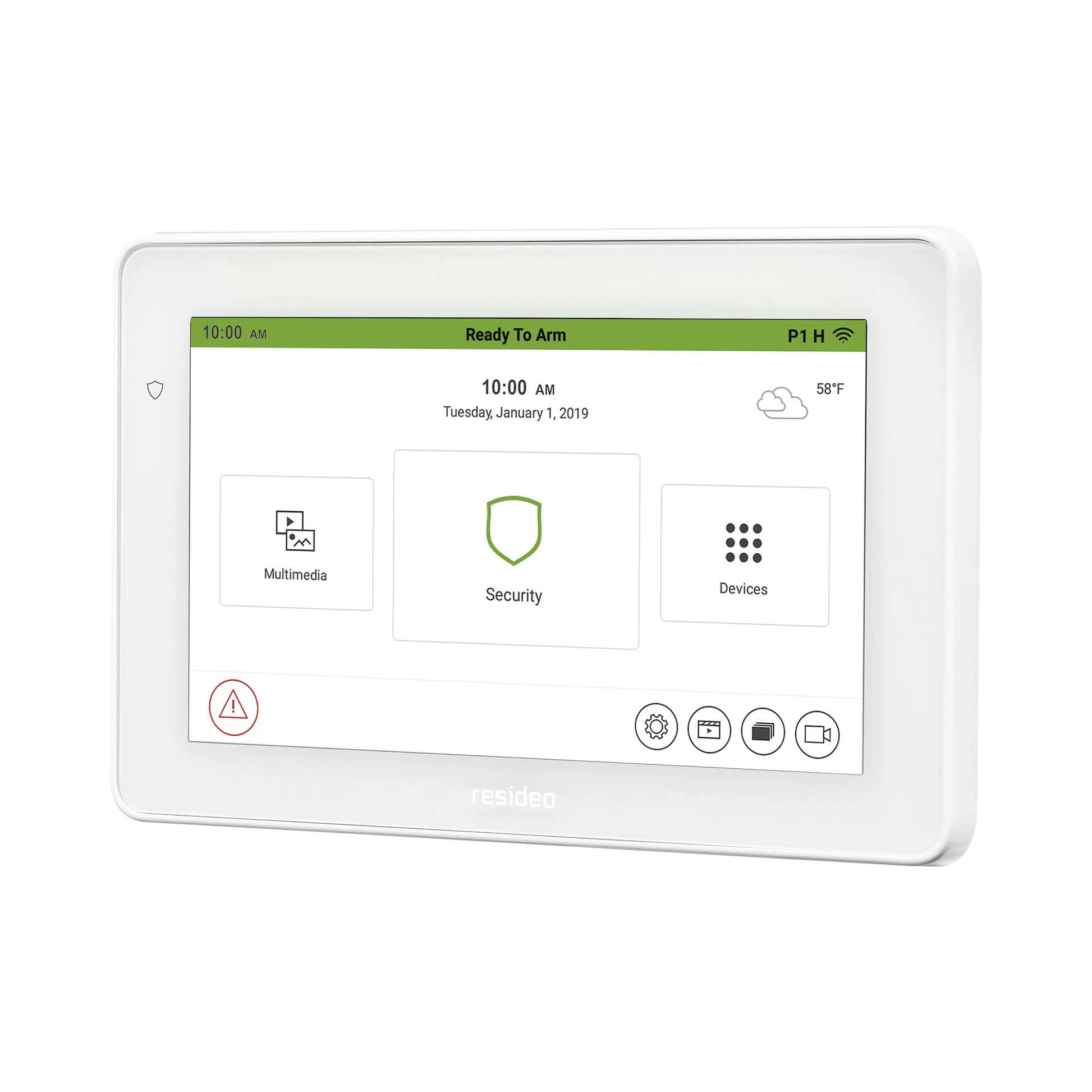 TECLADO CON PANTALLA TÁCTIL Y CONTROLADOR PARA AUTOMATIZACIÓN CON TECNOLOGÍA Z-WAVE-Teclados-HONEYWELL HOME RESIDEO-Bsai Seguridad & Controles