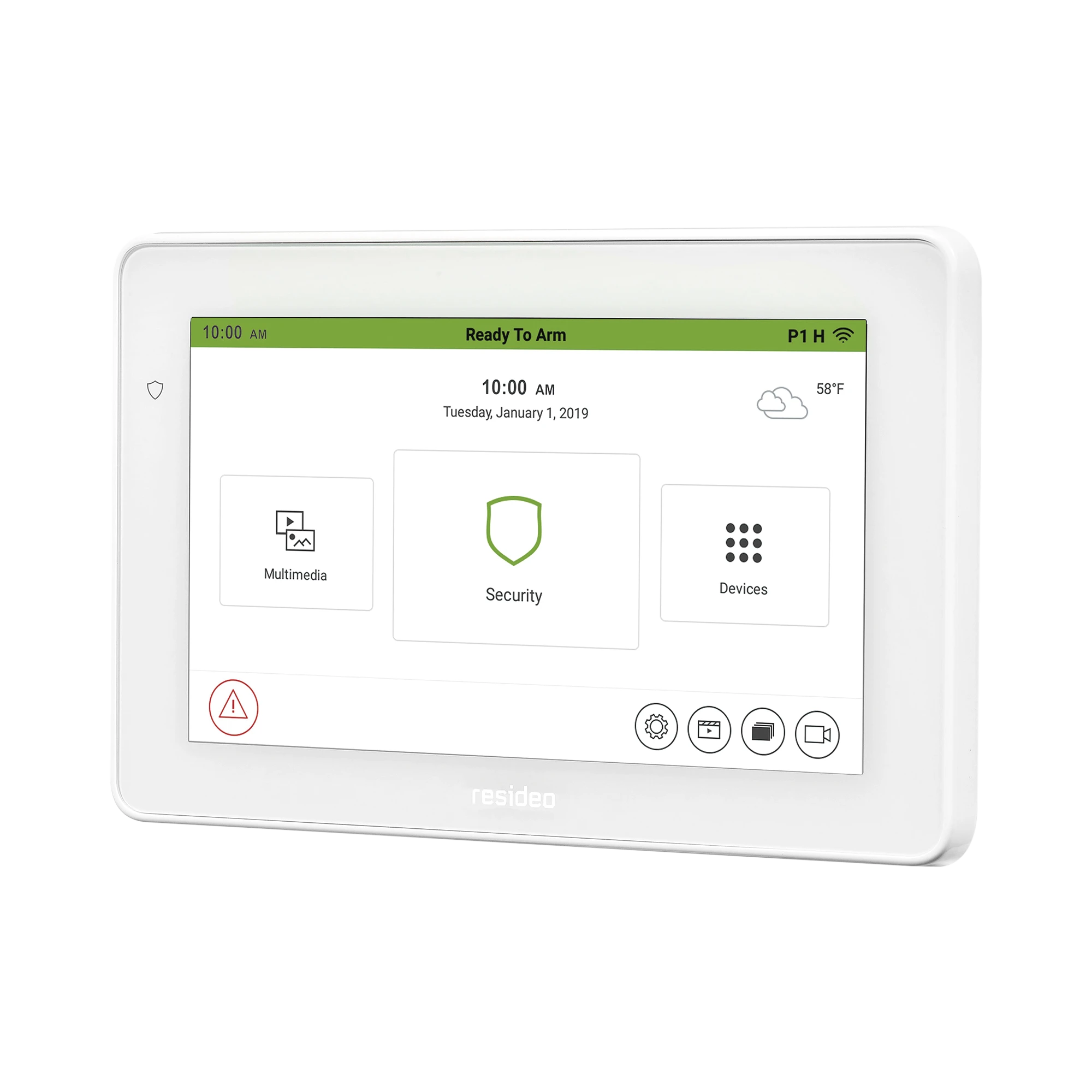 TECLADO CON PANTALLA TÁCTIL Y CONTROLADOR PARA AUTOMATIZACIÓN CON TECNOLOGÍA Z-WAVE-Teclados-HONEYWELL HOME RESIDEO-Bsai Seguridad & Controles