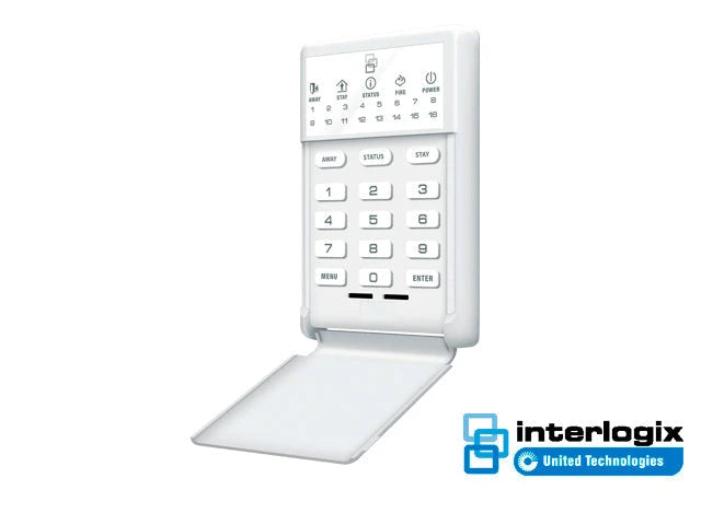TECLADO PARA ARMAR Y DESARMAR INTERLOGIX NETWORX NX-1815E VERTICAL COMPATIBLE CON PANELES DE LA SERIE NX-Teclados-INTERLOGIX-Bsai Seguridad & Controles