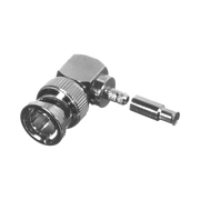CONECTOR BNC MACHO EN ANGULO RECTO PARA 75 OHM, ANILLO PLEGABLE PARA CABLE RG-179/U, GRUPO S1, NÍQUEL/ ORO/ TEFLÓN.-Cableado-RF INDUSTRIES,LTD-Bsai Seguridad & Controles