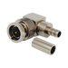CONECTOR BNC MACHO EN ANGULO RECTO PARA 75 OHM, ANILLO PLEGABLE PARA COMMSCOPE 735 Ó GRUPO K, NÍQUEL/ ORO/ TEFLÓN.-Cableado-RF INDUSTRIES,LTD-Bsai Seguridad & Controles
