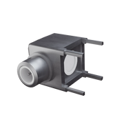 CONECTOR SMA HEMBRA INVERSO EN ANGULO RECTO CON PIN TERMINAL Y 4 PATAS PARA MONTAJE PCB COAXIAL, ORO/ ORO/ TEFLÓN.-Cableado-RF INDUSTRIES,LTD-Bsai Seguridad & Controles