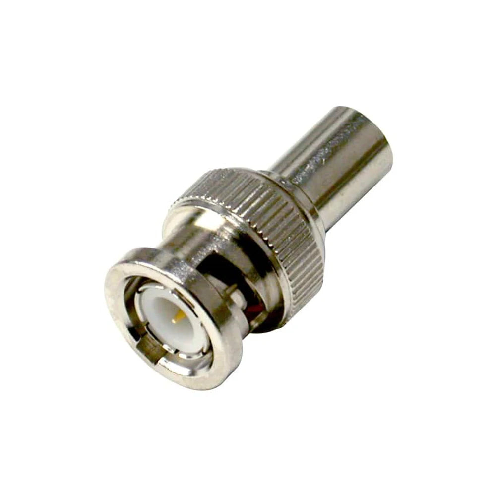 CARGA COAXIAL TERMINAL DE 75 OHM PARA CCTV, 1/2 WATT, EN CONECTOR BNC MACHO, NÍQUEL/ ORO/ TEFLÓN.-Cableado-RF INDUSTRIES,LTD-Bsai Seguridad & Controles