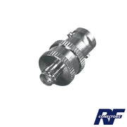 ADAPTADOR EN LÍNEA DE CONECTOR BNC HEMBRA A SMA HEMBRA / RADIOS PORTÁTIL KENWOOD, UNIDEN, NÍQUEL/ ORO/ TEFLÓN.-Adaptadores-RF INDUSTRIES,LTD-Bsai Seguridad & Controles