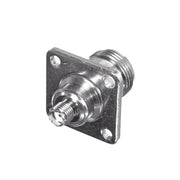 ADAPTADOR EN LÍNEA PARA PANEL DE SMA HEMBRA A N HEMBRA, MONTAJE TRASERO PARA 18 MM ENTRE CENTROS, NÍQUEL/ ORO/ TEFLÓN.-Adaptadores-RF INDUSTRIES,LTD-Bsai Seguridad & Controles