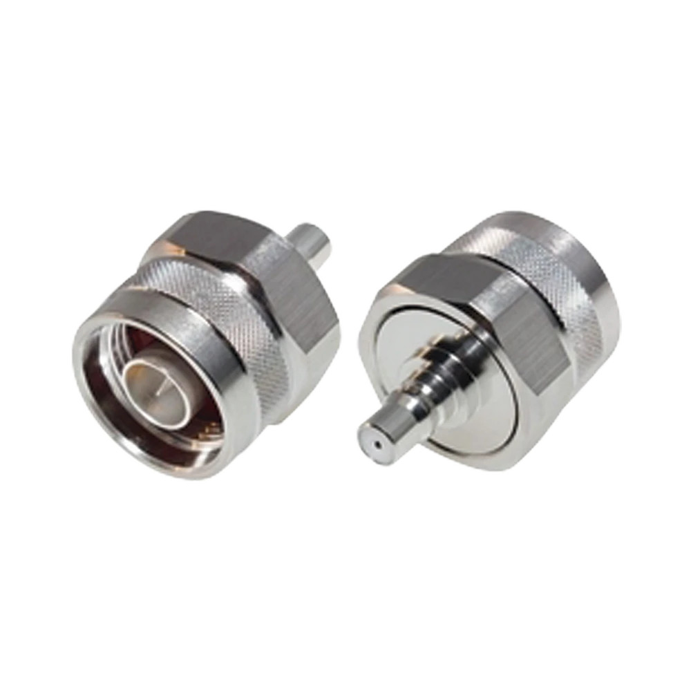 ADAPTADOR DE BAJO PIM, INTERSERIE DE CONECTOR N MACHO A QMA (QUICK MATE) HEMBRA, BRONCE BLANCO/ ORO/ TEFLÓN.-Adaptadores-RF INDUSTRIES,LTD-Bsai Seguridad & Controles