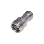 ADAPTADOR EN LÍNEA DE CONECTOR 4.3-10 HEMBRA A N HEMBRA, BRONCE BLANCO/ PLATA/ TEFLÓN.-Adaptadores-RF INDUSTRIES,LTD-Bsai Seguridad & Controles
