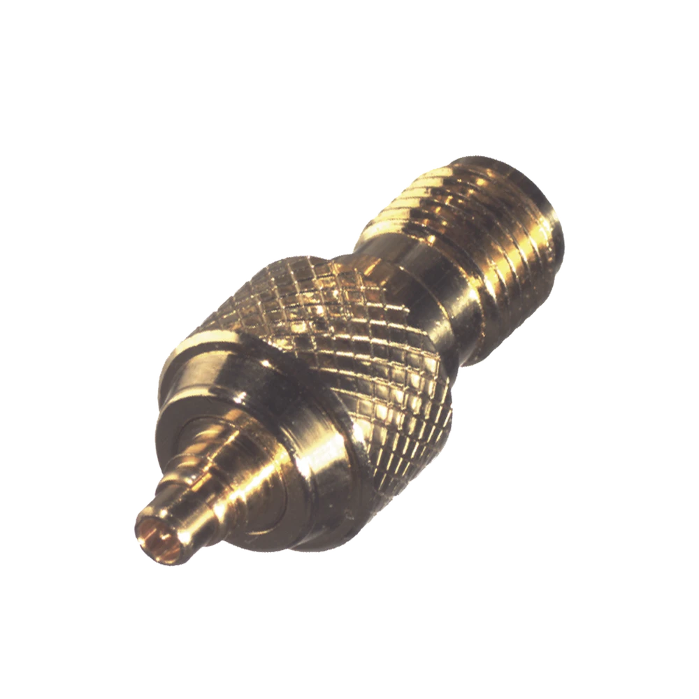 ADAPTADOR EN LÍNEA, DE CONECTOR SMA HEMBRA A MMCX MACHO, ORO/ ORO/ TEFLÓN.-Adaptadores-RF INDUSTRIES,LTD-Bsai Seguridad & Controles