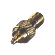 ADAPTADOR EN LÍNEA, DE CONECTOR SMA HEMBRA A MMCX MACHO, ORO/ ORO/ TEFLÓN.-Adaptadores-RF INDUSTRIES,LTD-Bsai Seguridad & Controles