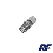 ADAPTADOR EN LÍNEA, DE CONECTOR SMA MACHO A MINI-UHF HEMBRA, NÍQUEL/ ORO/ TEFLÓN.AU/TEFLÓN.-Adaptadores-RF INDUSTRIES,LTD-Bsai Seguridad & Controles