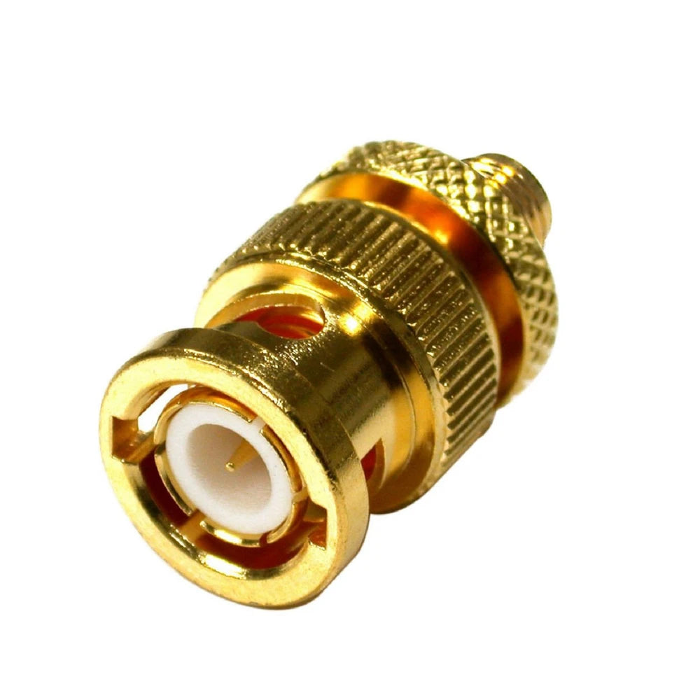 ADAPTADOR EN LINEA DE CONECTOR SMA HEMBRA A BNC MACHO, ORO/ ORO/ TEFLÓN.-Adaptadores-RF INDUSTRIES,LTD-Bsai Seguridad & Controles