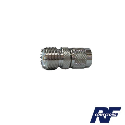 ADAPTADOR EN LÍNEA DE CONECTOR TNC MACHO A CONECTOR UHF HEMBRA (SO-239), NÍQUEL/ ORO/ TEFLÓN.-Adaptadores-RF INDUSTRIES,LTD-Bsai Seguridad & Controles