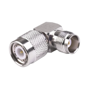 ADAPTADOR DE TNC MACHO A TNC HEMBRA EN ÁNGULO RECTO, ROHS COMPLIANT, NÍQUEL/ ORO/ TEFLÓN.-Adaptadores-RF INDUSTRIES,LTD-Bsai Seguridad & Controles