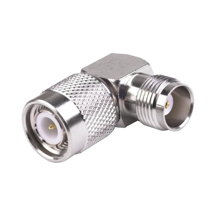 ADAPTADOR DE TNC MACHO A TNC HEMBRA EN ÁNGULO RECTO, ROHS COMPLIANT, NÍQUEL/ ORO/ TEFLÓN.-Adaptadores-RF INDUSTRIES,LTD-Bsai Seguridad & Controles