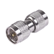 ADAPTADOR BARRIL, DE CONECTORES MINI-UHF MACHOS, NÍQUEL/ ORO/ TEFLÓN.-Adaptadores-RF INDUSTRIES,LTD-Bsai Seguridad & Controles