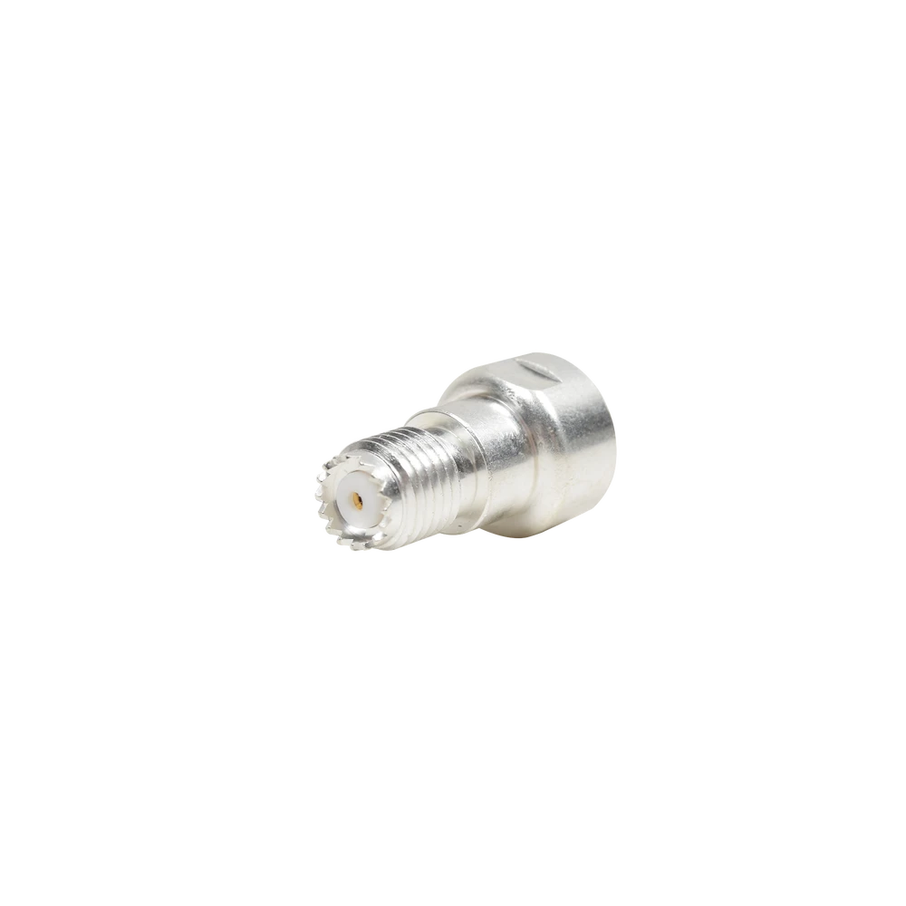 ADAPTADOR UNIDAPT HEMBRA A MINI-UHF HEMBRA. PLATA / ORO / TEFLÓN.-Adaptadores-RF INDUSTRIES,LTD-Bsai Seguridad & Controles