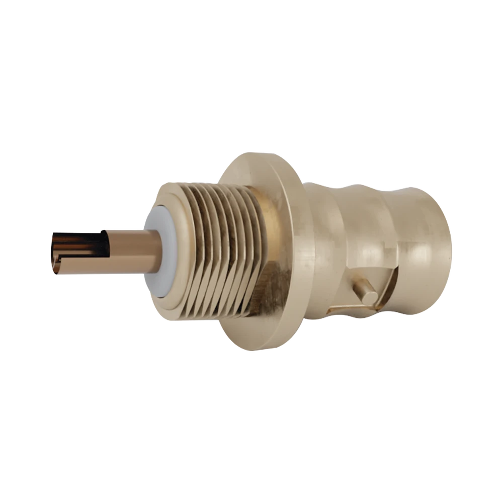 CONECTOR BNC HEMBRA PARA CHASIS, SOLDABLE, MONTAJE FRONTAL D-PLANO, SIN HERRAJE, NÍQUEL/ ORO/ TEFLÓN.-Conectores-RF INDUSTRIES,LTD-Bsai Seguridad & Controles