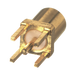CONECTOR MMCX HEMBRA PARA MONTAJE VERTICAL CON 4 PATAS Y TERMINAL PARA SOLDAR EN PCB, ORO/ ORO/ TEFLÓN.-Conectores-RF INDUSTRIES,LTD-Bsai Seguridad & Controles