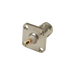 CONECTOR BNC HEMBRA PARA CHASIS, 4 PERFORACIONES CON 12.7 MM, PLATA/ ORO/ TEFLÓN.-Conectores-RF INDUSTRIES,LTD-Bsai Seguridad & Controles