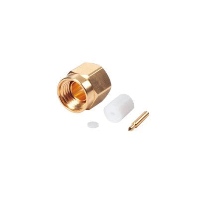 CONECTOR SMA MACHO PARA CABLE SEMI-RÍGIDO DE 0.085 DE DIÁMETRO, ORO/ ORO/ TEFLÓN.-Conectores-RF INDUSTRIES,LTD-Bsai Seguridad & Controles