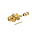 CONECTOR SMA HEMBRA PARA CHASIS EN D PLANO, ANILLO PLEGABLE PARA CABLE RG-174/U, ORO/ ORO/ TEFLÓN.-Conectores-RF INDUSTRIES,LTD-Bsai Seguridad & Controles