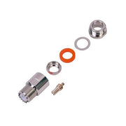 CONECTOR UHF HEMBRA (SO-239) PARA CABLES RG-8/U (8237), RG-213/U (8267), RG-214 (8268), NIQUEL/ PLATA/ TEFLÓN.-Conectores-RF INDUSTRIES,LTD-Bsai Seguridad & Controles